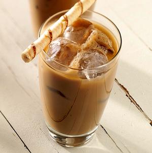 Iced latte caramel